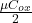 \frac{\mu C_{ox}}{2}