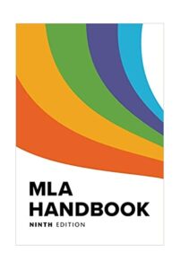 MLA Handbook 9th edition cover