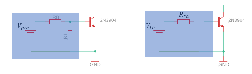 Thevenin equivalent circuit