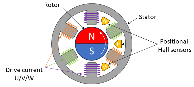 Brushless DC motor