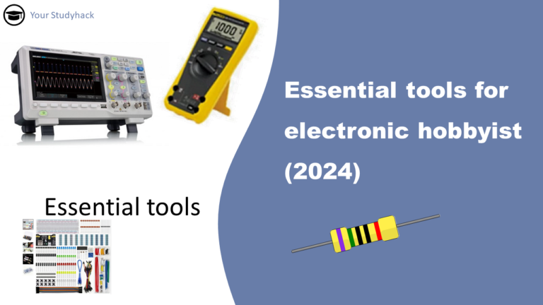 Featured Image of the post on essential tools for electronic hobbyists (2024)